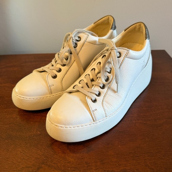 Fly London Shoes - Fly London Wedge Platform Leather Sneakers Women’s Size 39